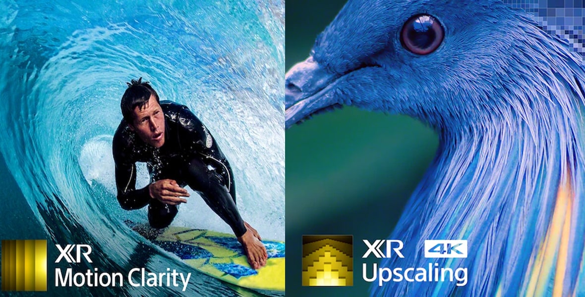 XR Motion Clarity در تلویزیون 75X95K